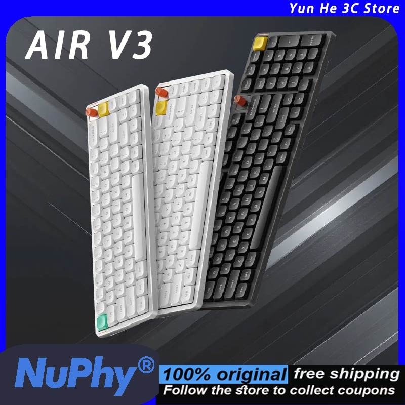 Gaming Keyboard That Is Quiet - NuPhy Air V3 Low Profile Mechanical