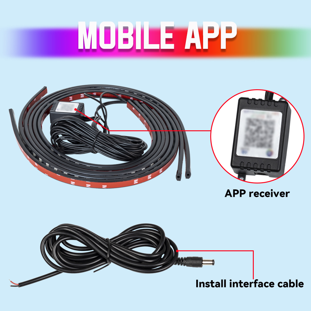 Car Underglow Flexible LED Str - Rgb Underglow Strip review and price