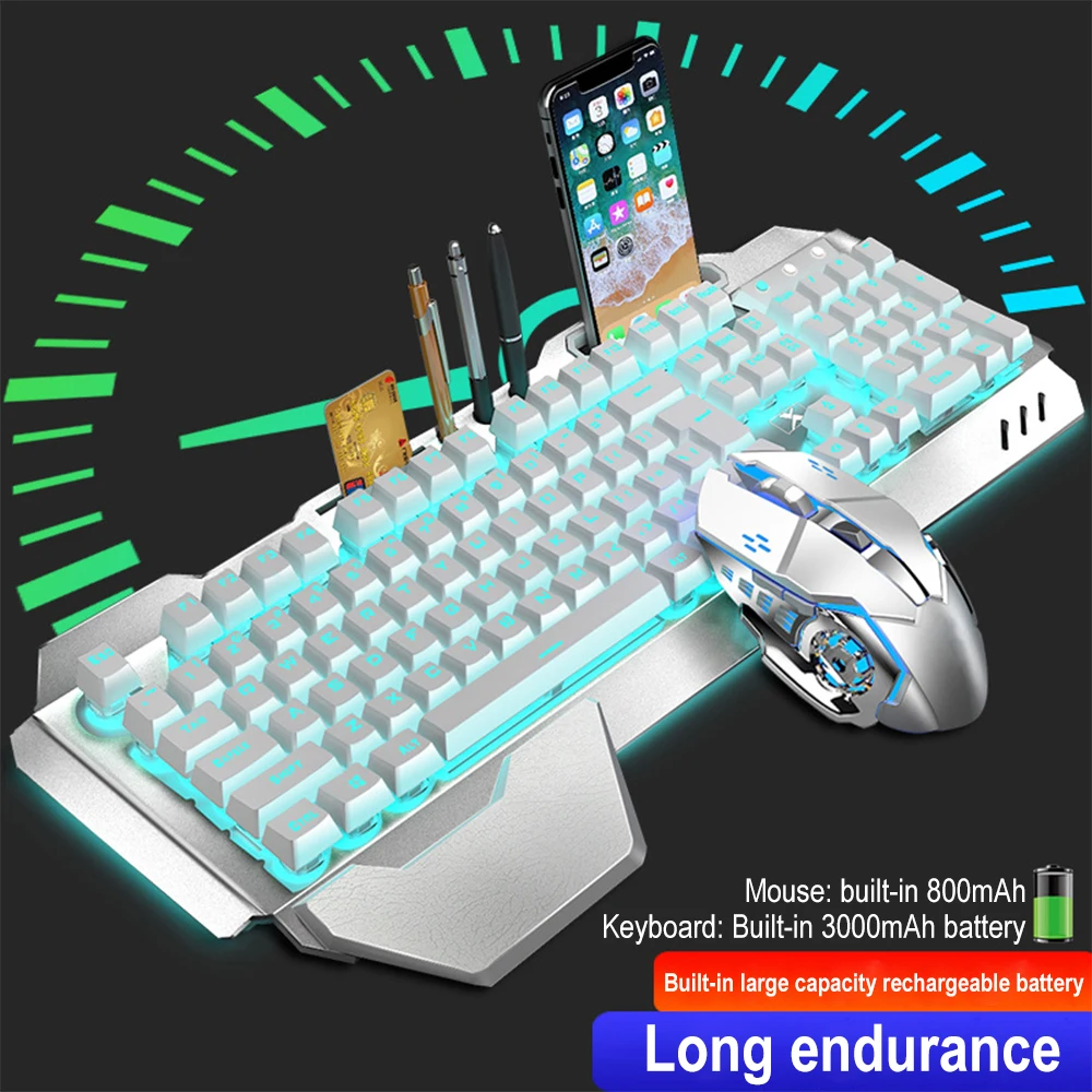 K680 Rechargeable 2.4G wireles - Gaming Keyboard Mouse Wireless review and price