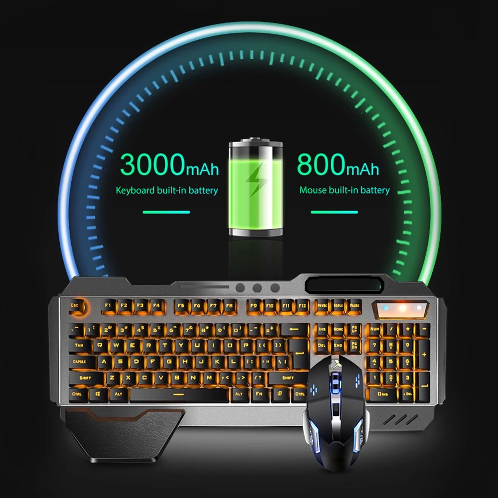 K680 Rechargeable 2.4G wireles - Gaming Keyboard Mouse Wireless review and price