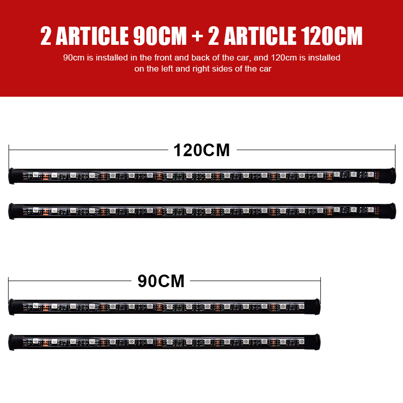 Under Car LED Lights Underglow - Rgb Underglow Strip review and price