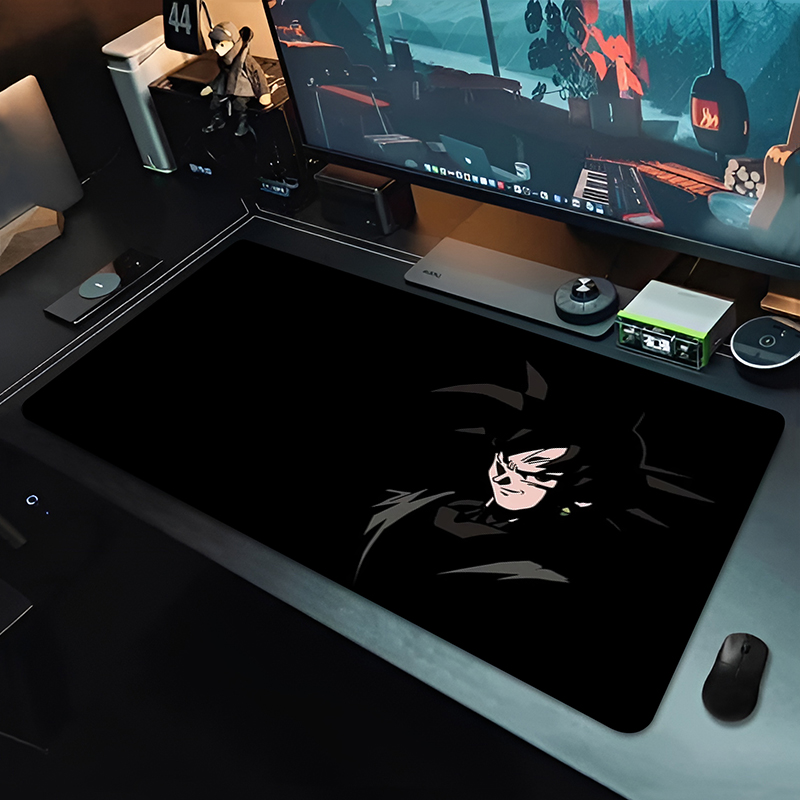 DBZ Black Anime Mouse Pad Drag - Keyboard Gaming Black review and price