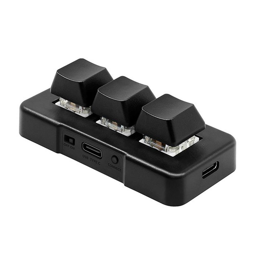 MK321-Pro Small Keyboard 3-key - Keyboard Gaming Blue Switch review and price