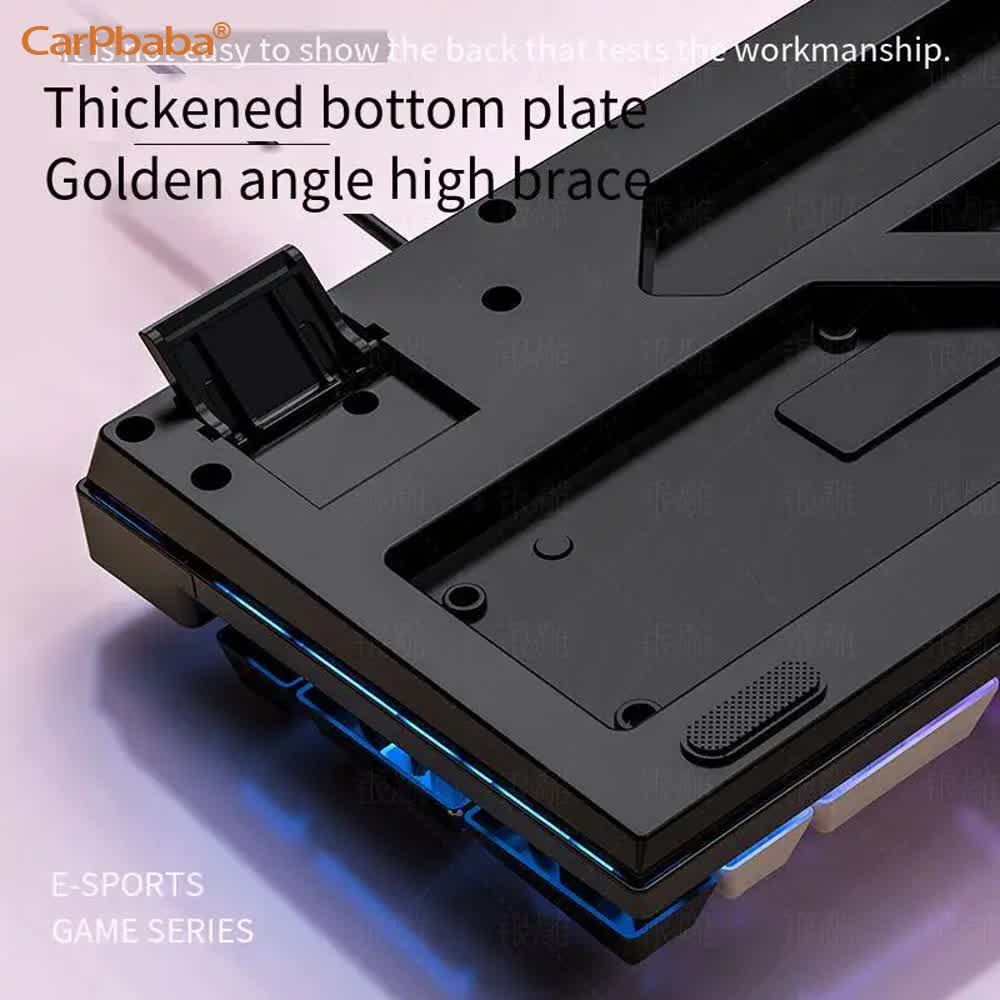 Carpbaba K500 104 Key USB Wire - Gaming Keyboard Budget review and price