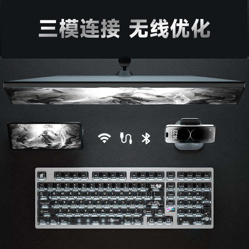 Weika Max102 Aluminum Case Wir - Gaming Keyboard Bluetooth review and price
