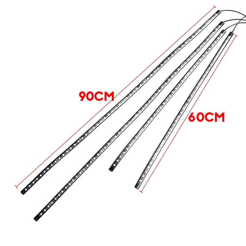 4x Waterproof RGB 5050 SMD Fle - Rgb Underglow Strip review and price