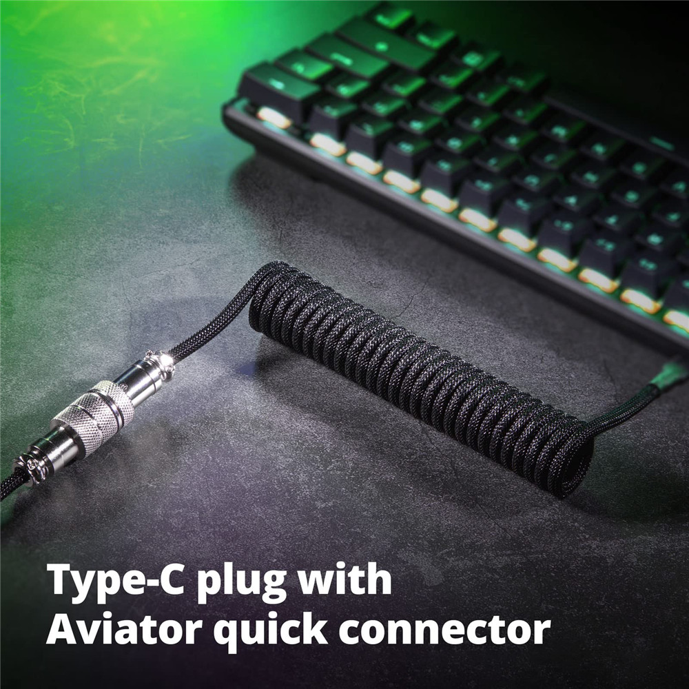 Mechanical Keyboard Coiled Cab - Coiled Usb Cable review and price