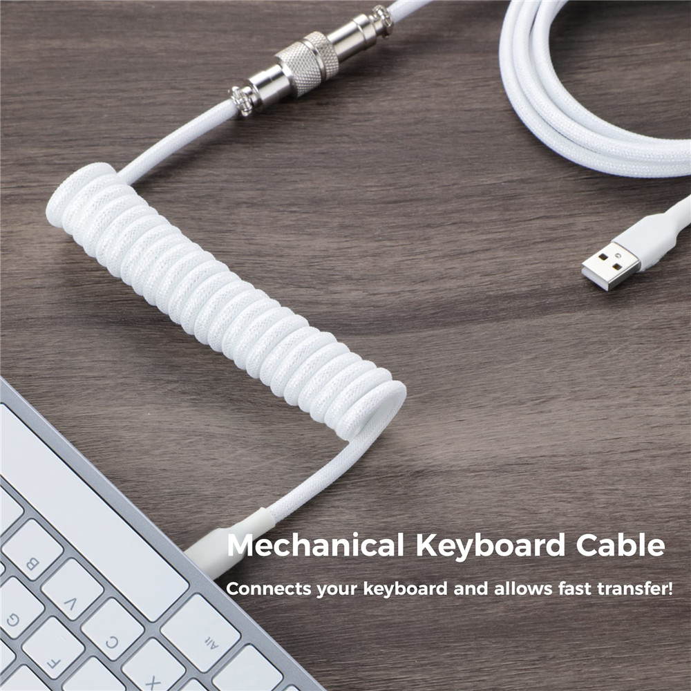 Mechanical Keyboard Coiled Cab - Coiled Usb Cable review and price