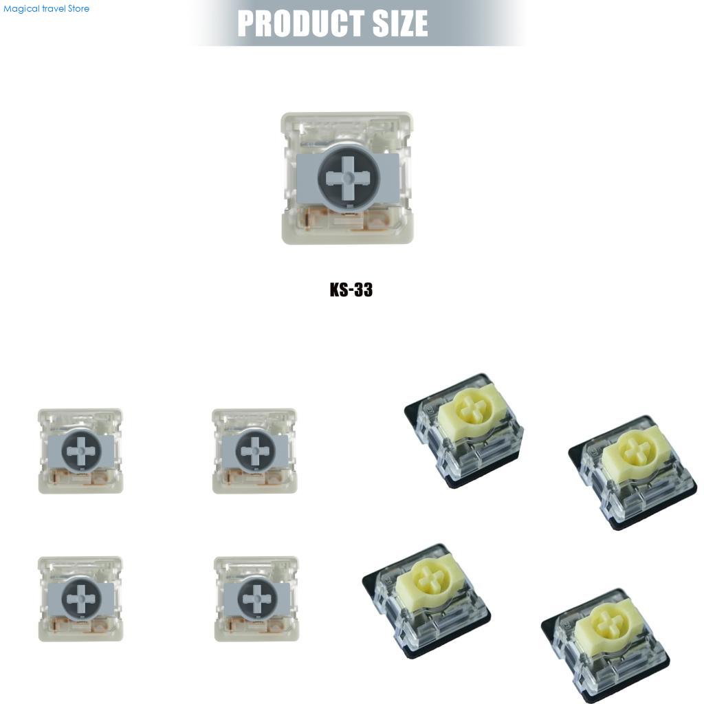 N2UB 4pcs Low Profile Mechanic - Gaming Keyboard That Is Quiet review and price