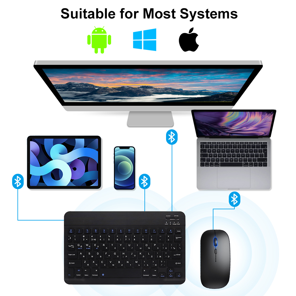 Bluetooth Keyboard and Mouse F - Gaming Keyboard Mouse Wireless review and price