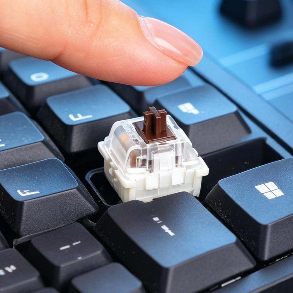 10/20Pcs Blue/Red/Tea Axis DIY - Keyboard Gaming Blue Switch review and price
