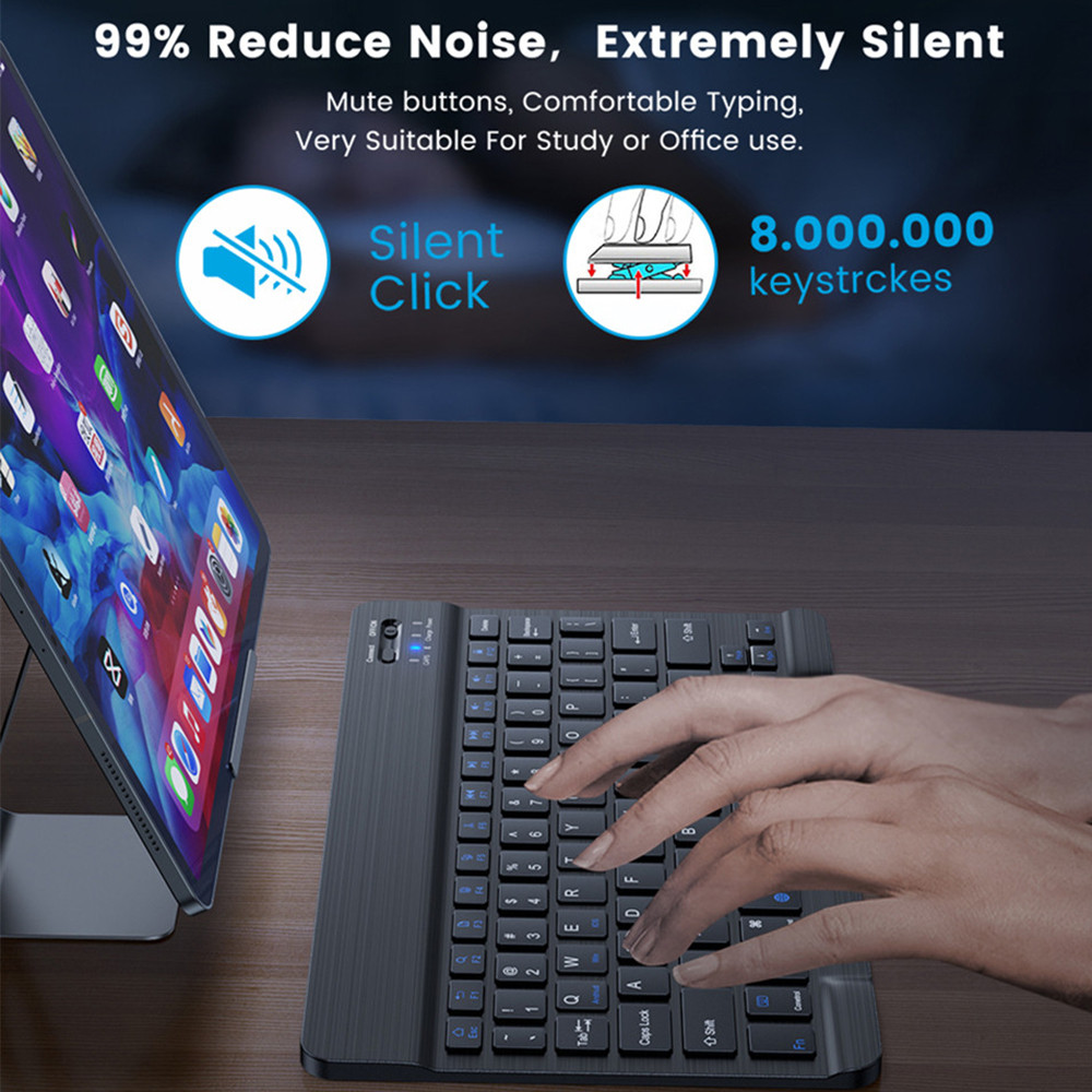 10 lnch Wireless  Bluetooth Mi - Gaming Keyboard Mouse Wireless review and price