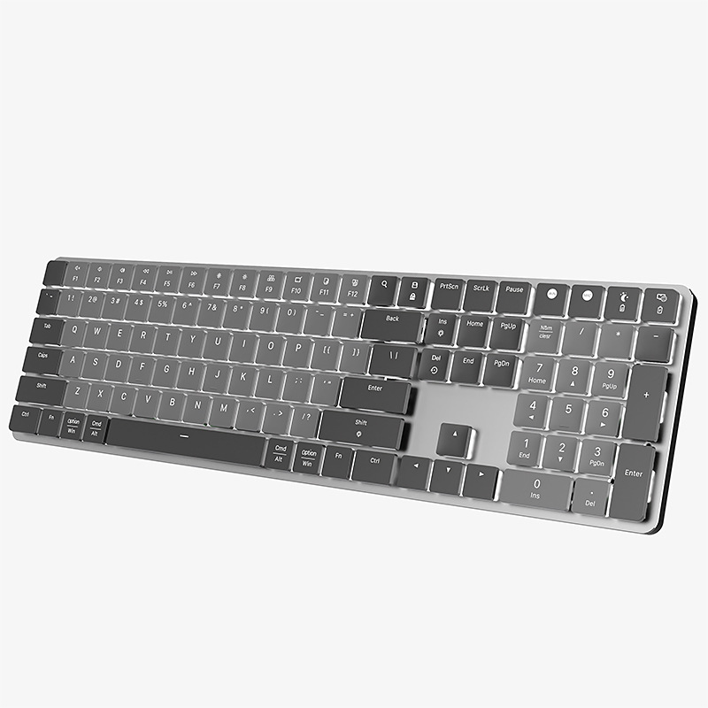 Bluetooth Dual-Mode Ultra-Thin - Gaming Keyboard That Is Quiet review and price