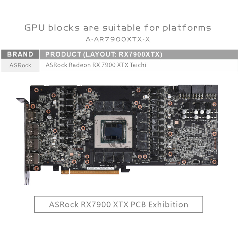 Bykski A-AR7900XTX-X GPU Water - Amd Vga Rx 7900 Xtx review and price