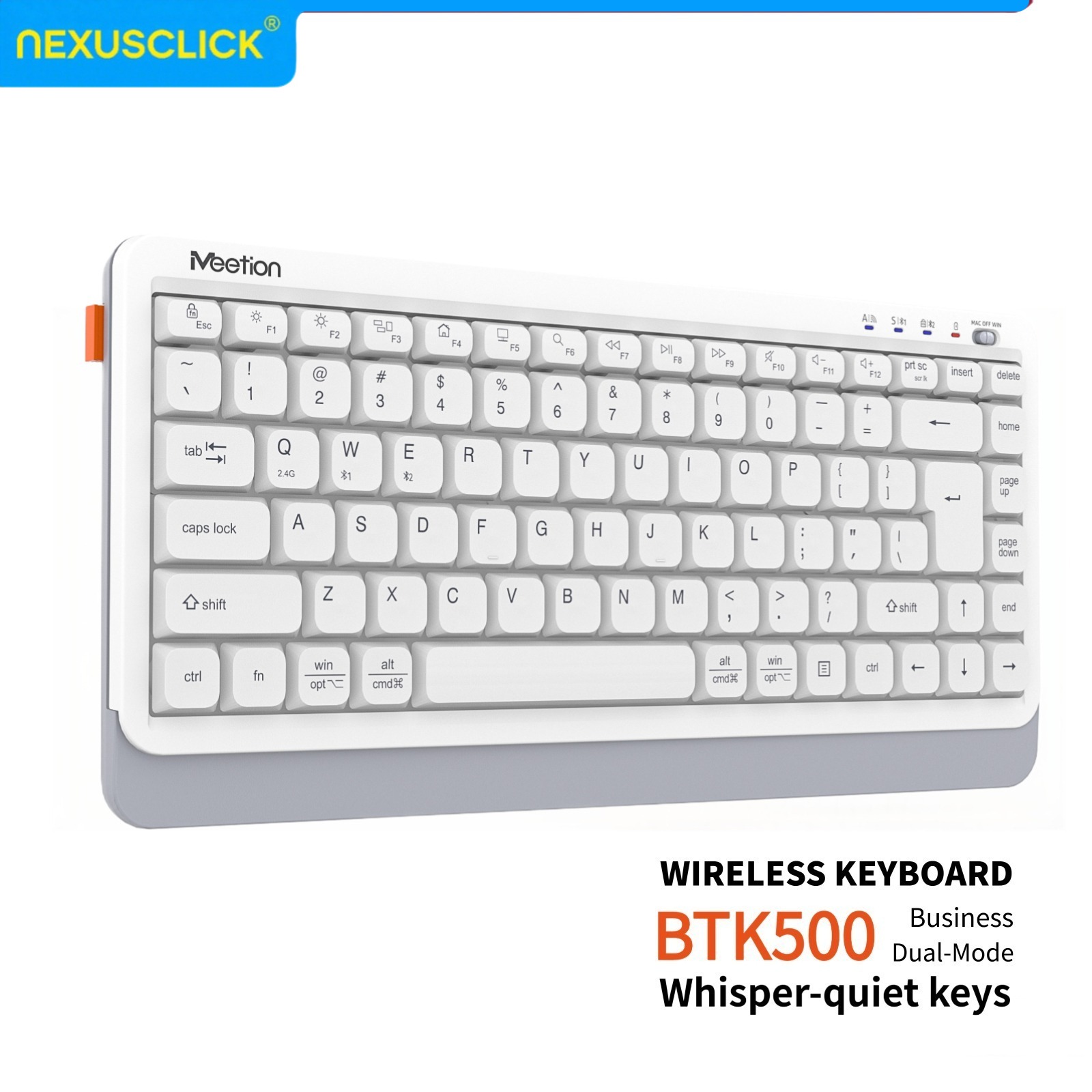 NexusClick Quiet Ultra Slim Du - Gaming Keyboard That Is Quiet review and price