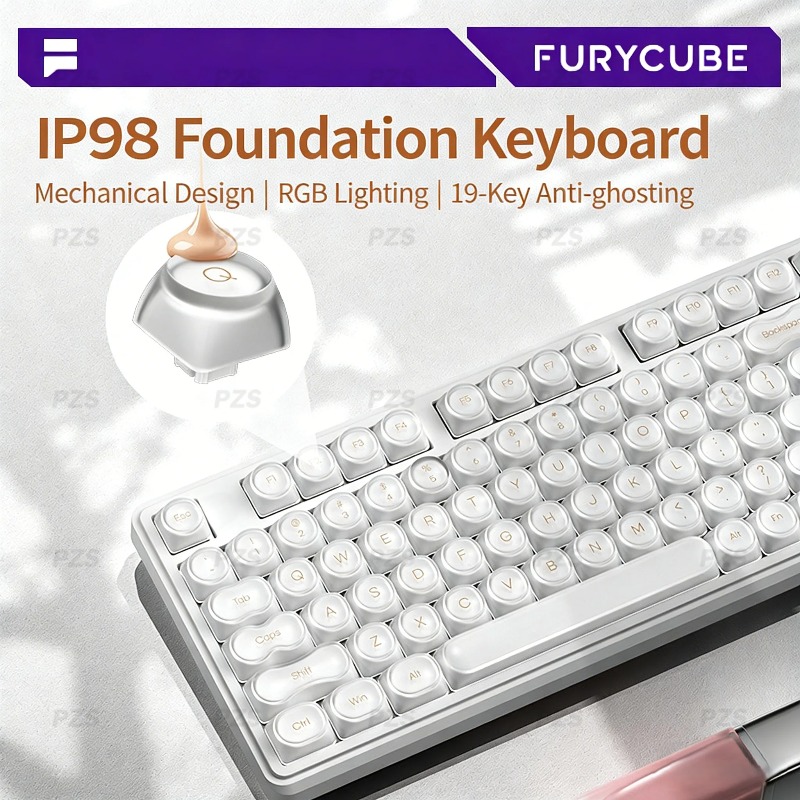 IP98 FURYCUBE Wired Gaming Mem - Gaming Keyboard Ip98 review and price