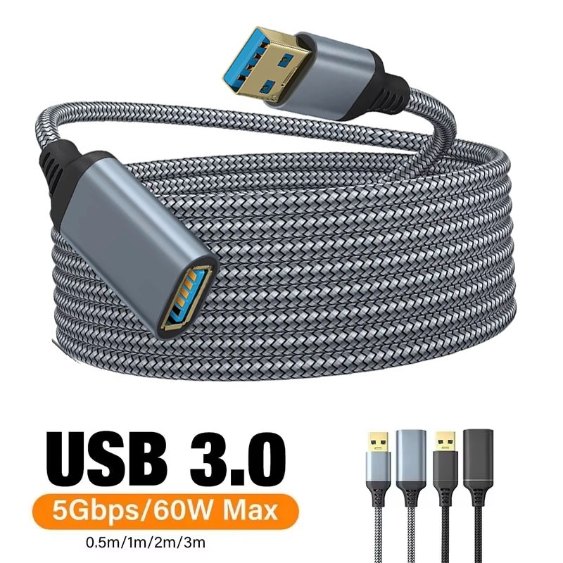 USB 3.0 Nylon Braided Extensio - Coiled Usb Cable review and price