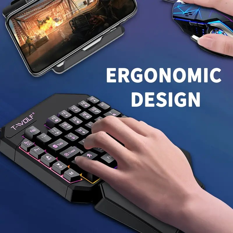 FocusOnPC TF900 2-in-1 Mobile  - Gaming Keyboard Bundle review and price