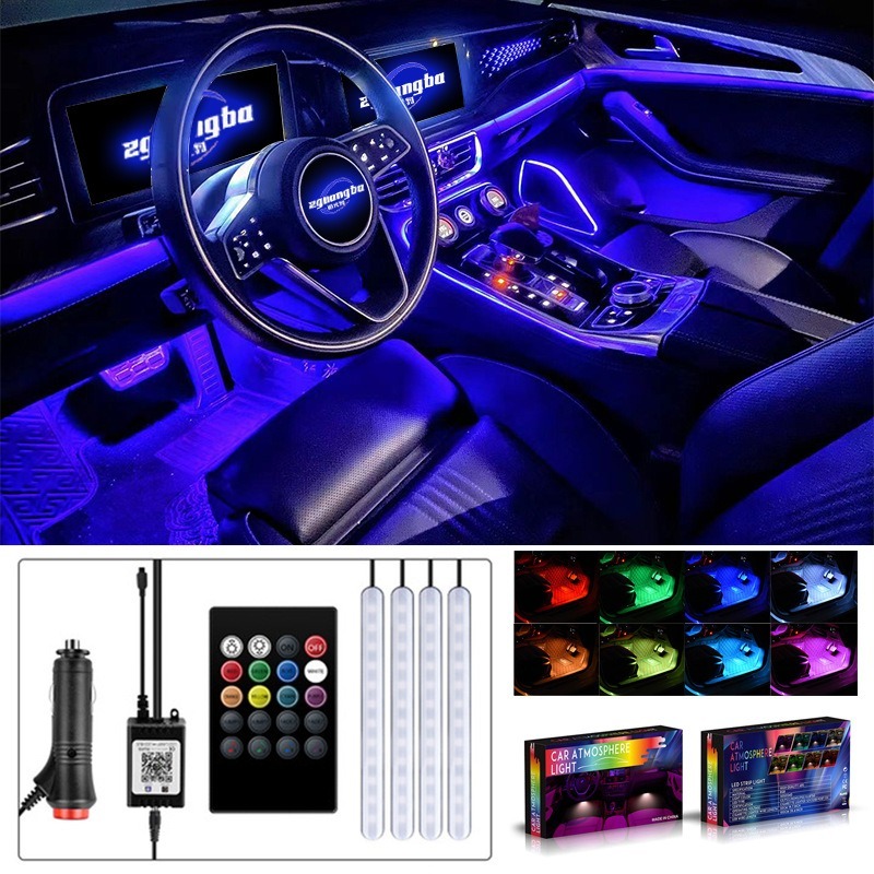 4in1 LED RGB Car Underglow Bot - Rgb Underglow Strip review and price