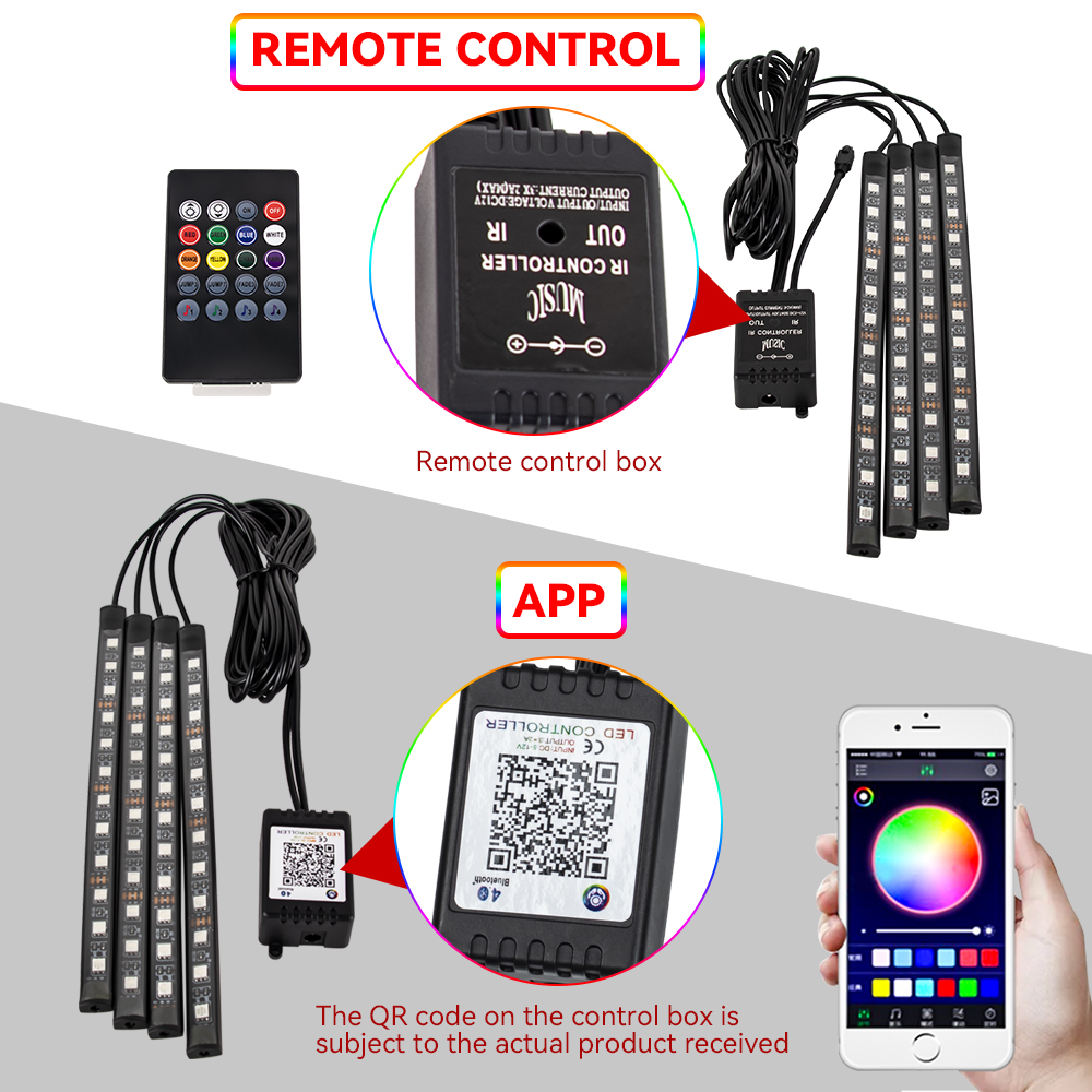 RGB Motorcycle LED Underglow A - Rgb Underglow Strip review and price