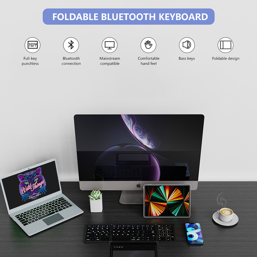 BOW Foladable Bluetooth Keyboa - Gaming Keyboard Budget review and price