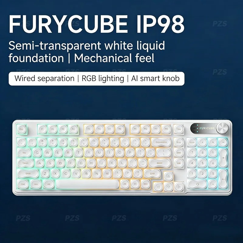 FURYCUBE IP98 Wired Keyboard R - Gaming Keyboard Ip98 review and price