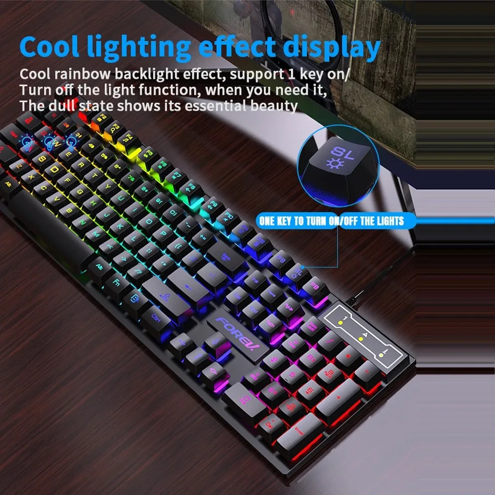 104 Key Backlit Mechanical Key - Gaming Keyboard Budget review and price