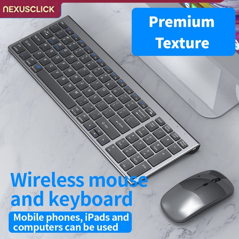 NexusClick Wireless Keyboard M - Gaming Keyboard That Is Quiet review and price