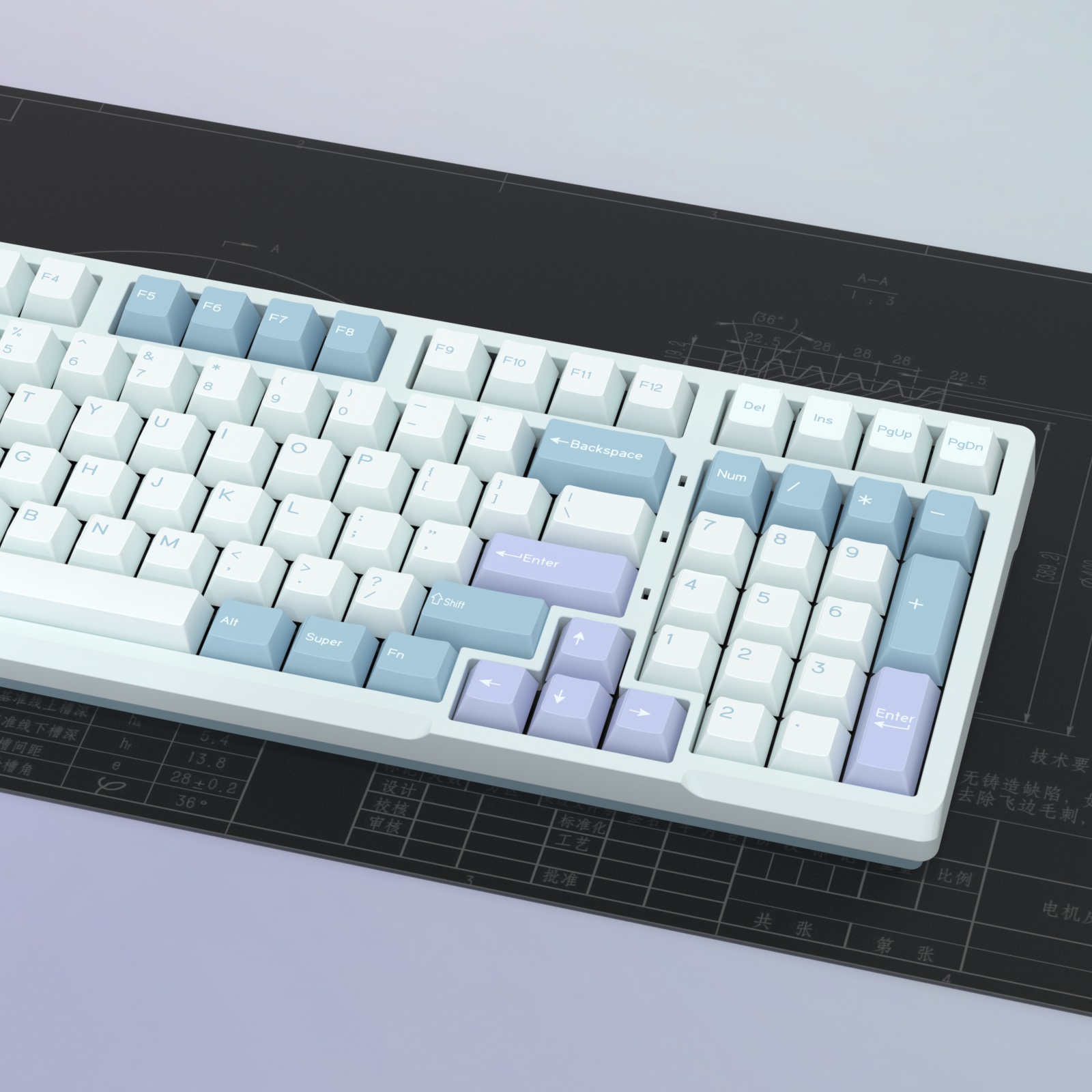 KBDiy GMK Illusion Keycap Cher - Gaming Keyboard Bundle review and price