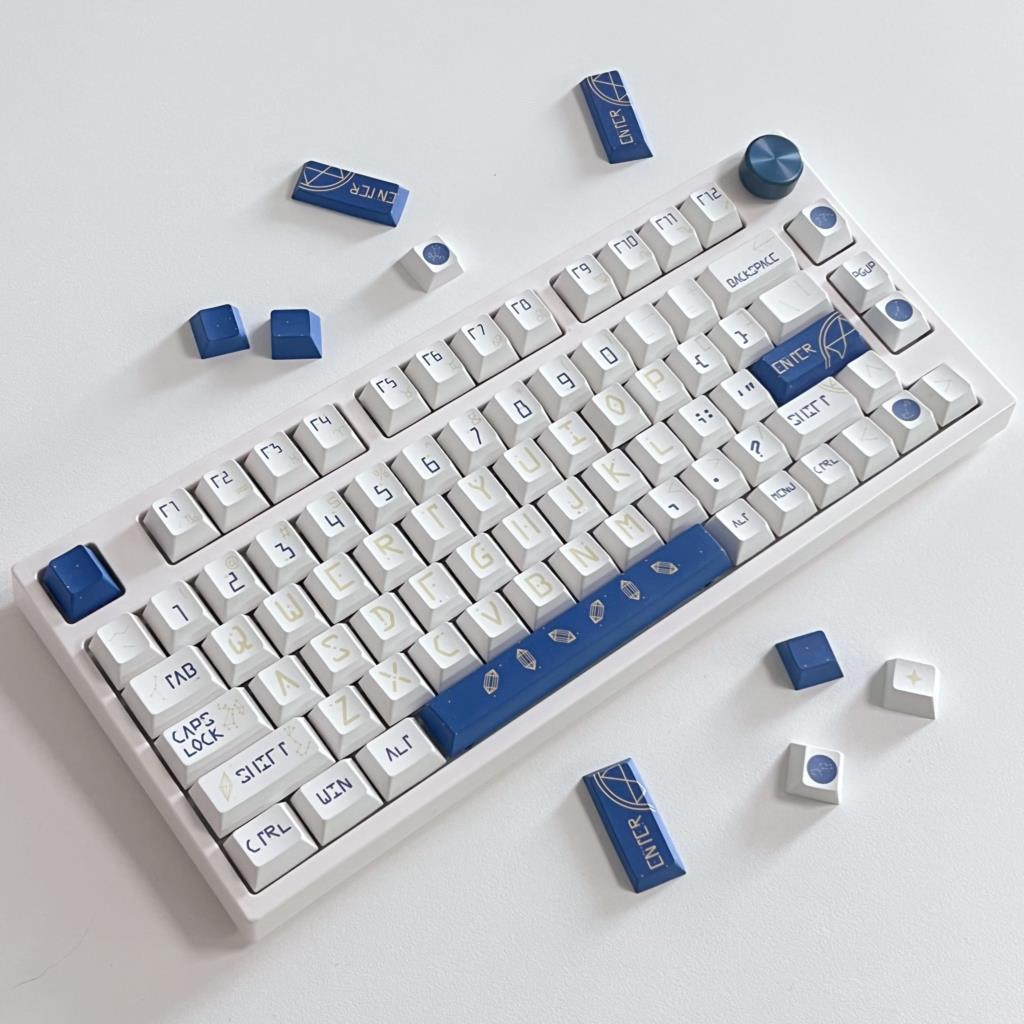 132 Keys Constellation Cherry  - Keyboard Gaming Blue Switch review and price