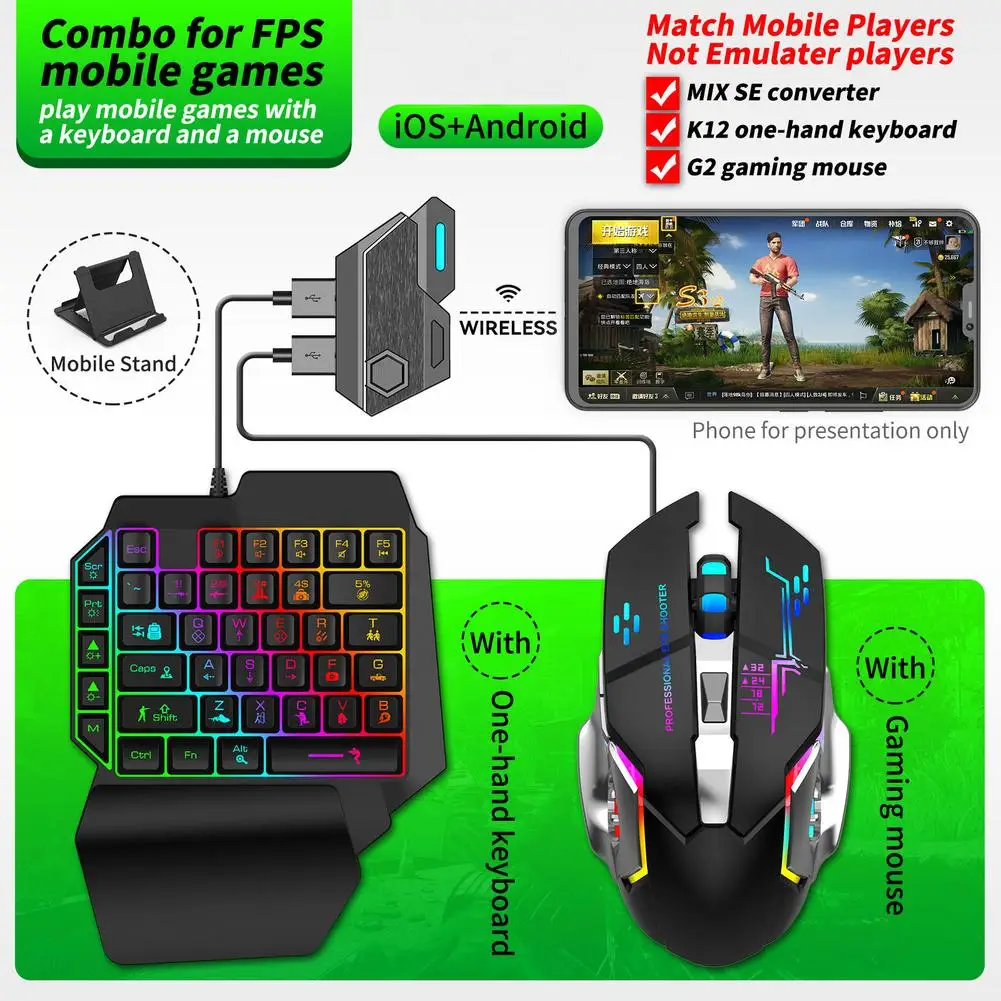 New Mobile Game Converter Keyb - Keyboard Mouse Bundle Gaming review and price