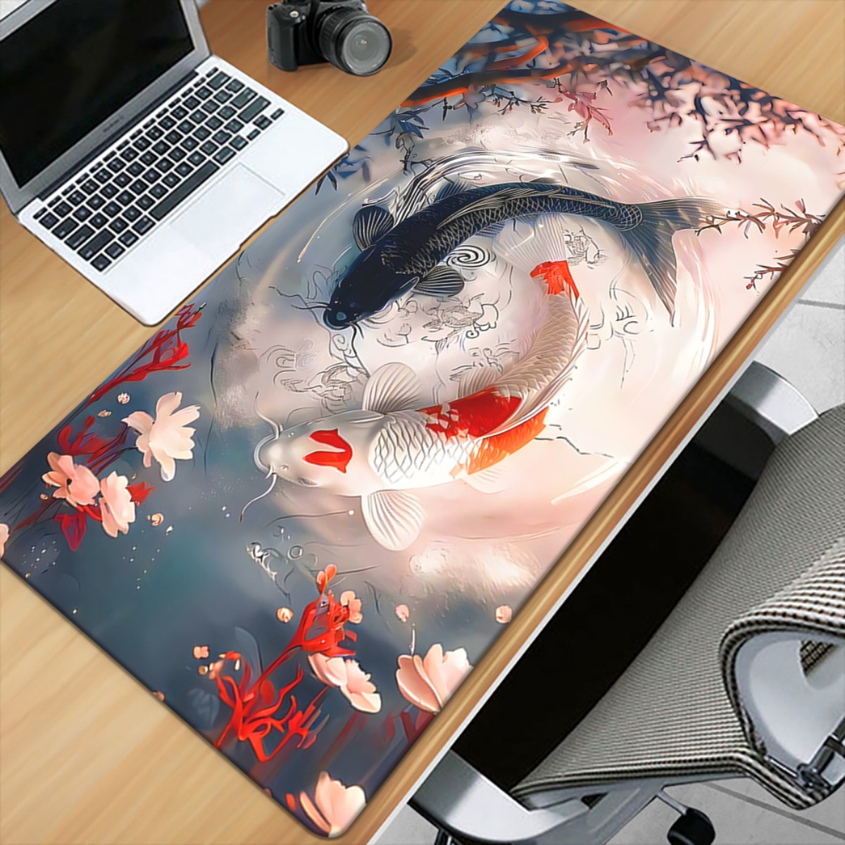 Brand Koi Fish HD Printed Desk - Gaming Keyboard Brand review and price