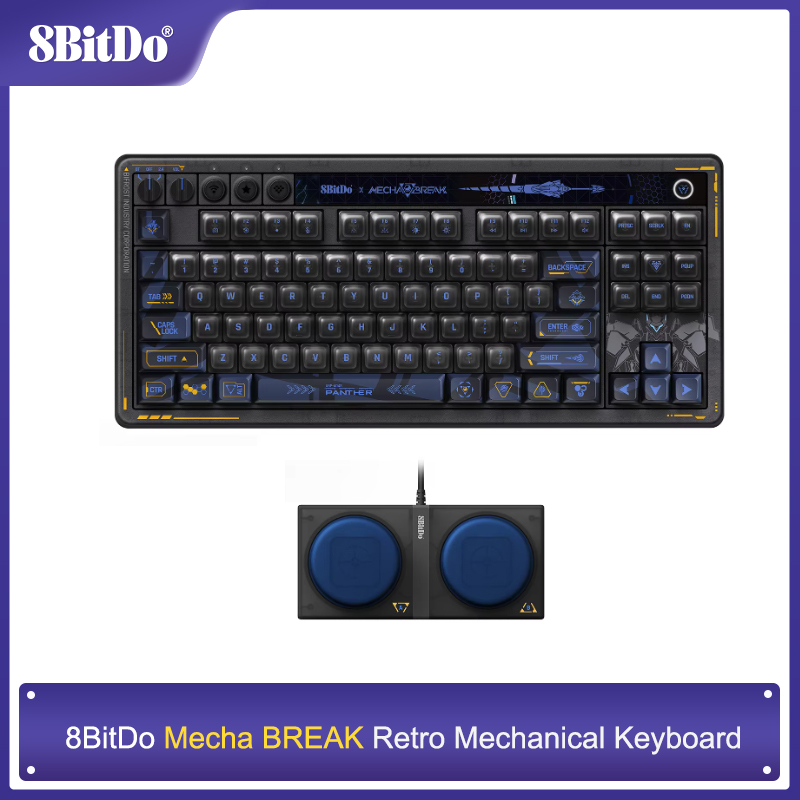 8BitDo Retro 87 Mechanical Key - Gaming Keyboard Bluetooth review and price