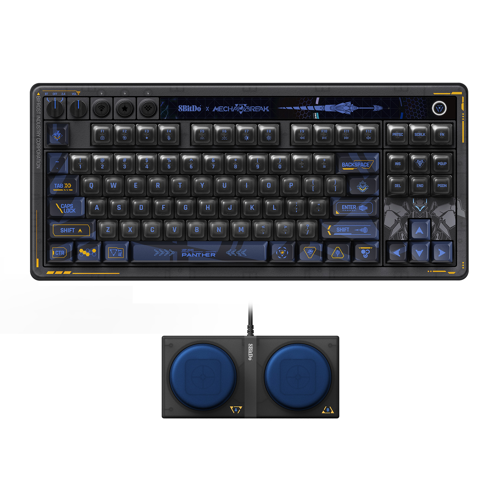 8BitDo Retro 87 Mechanical Key - Gaming Keyboard Bluetooth review and price