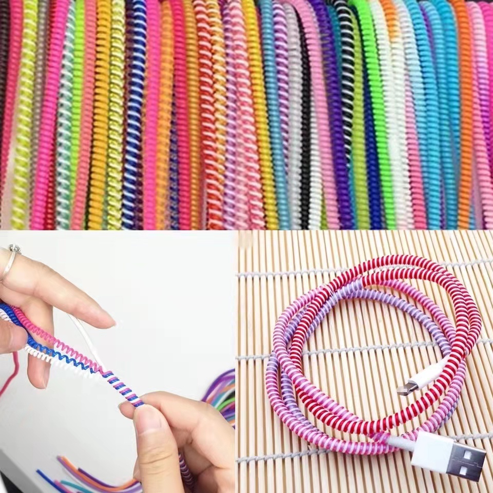 New 1.4M Laser Color TPU Soft  - Coiled Usb Cable review and price