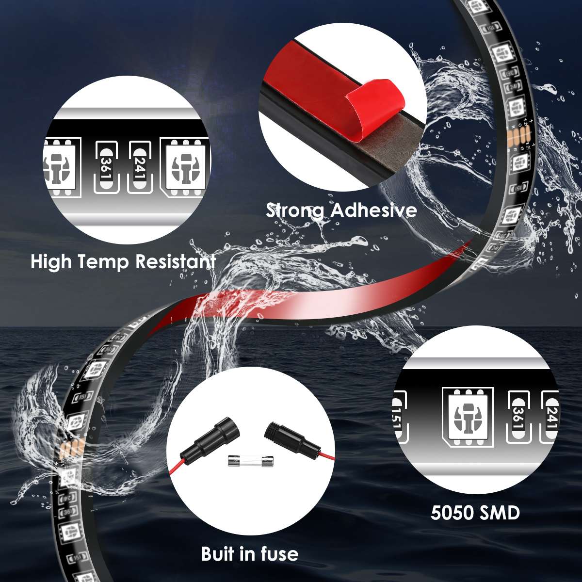Wireless LED Car Flexible Unde - Rgb Underglow Strip review and price