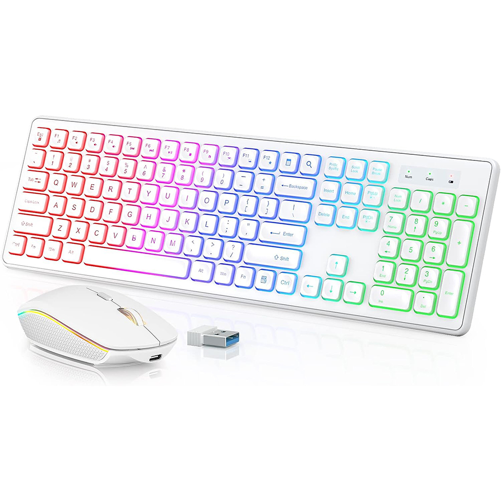 Backlit Wireless Keyboard and  - Gaming Keyboard Mouse Wireless review and price