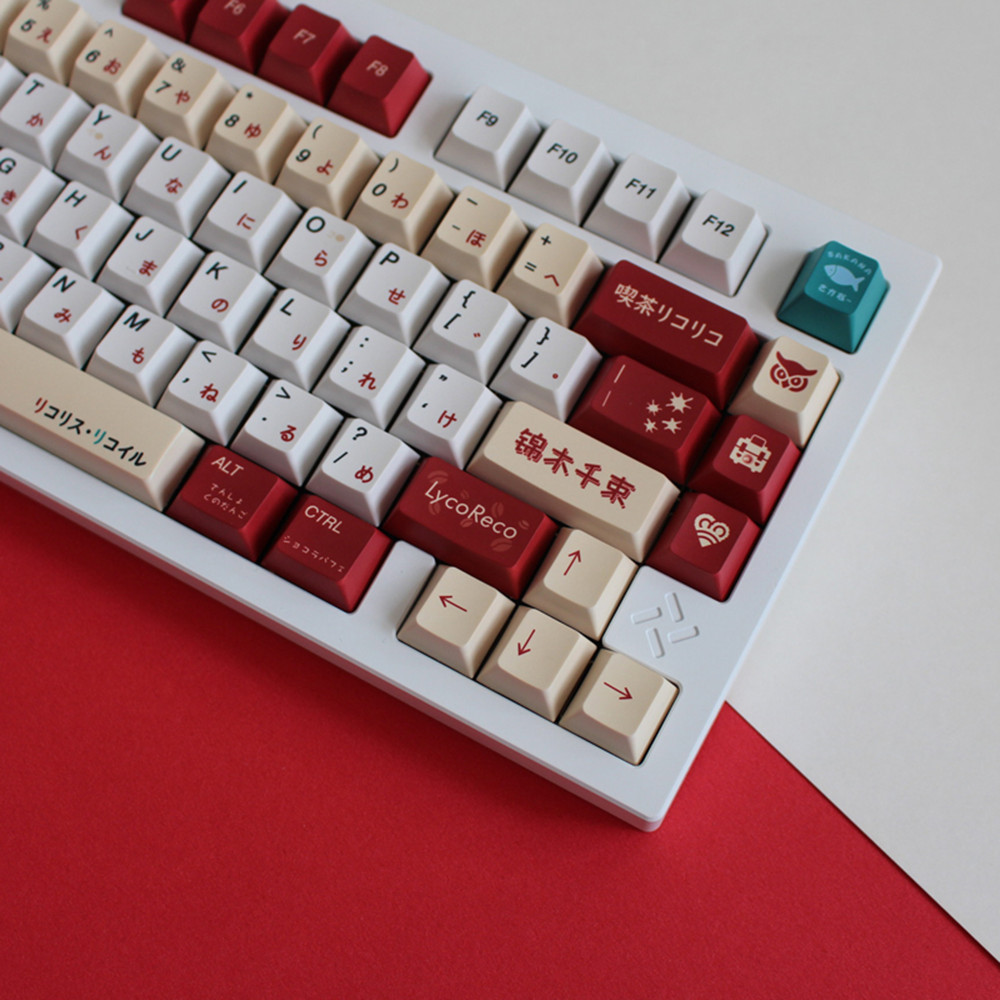 Lycoris Recoil Anime PBT Keyca - Gaming Keyboard Bluetooth review and price